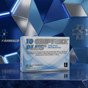 10 Griptoxx PLUS Tabletas recubiertas