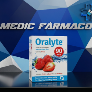 Oralyte 90 mEq sobres de 29,144g FRESA