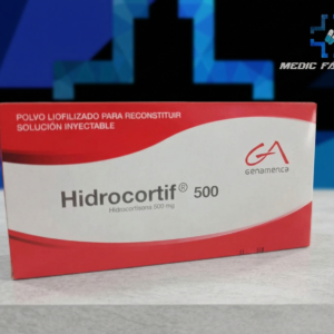 Hidrocortif 500mg polvo liofilizado