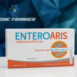 ENTEROARIS Esporas de Bacillus clausii 4 billones UFC